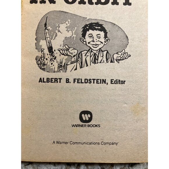 Mad In Orbit Paperback Book 1975 Warner Books Edition Humor Vintage Collectible - Picture 4 of 12